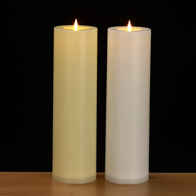 跨境热卖户外防水LED电子蜡烛 无烟仿真子弹头蜡烛灯浪漫创意蜡烛