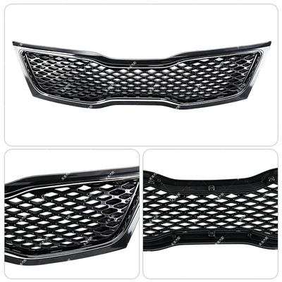 grille and front bumper – Zhongwang