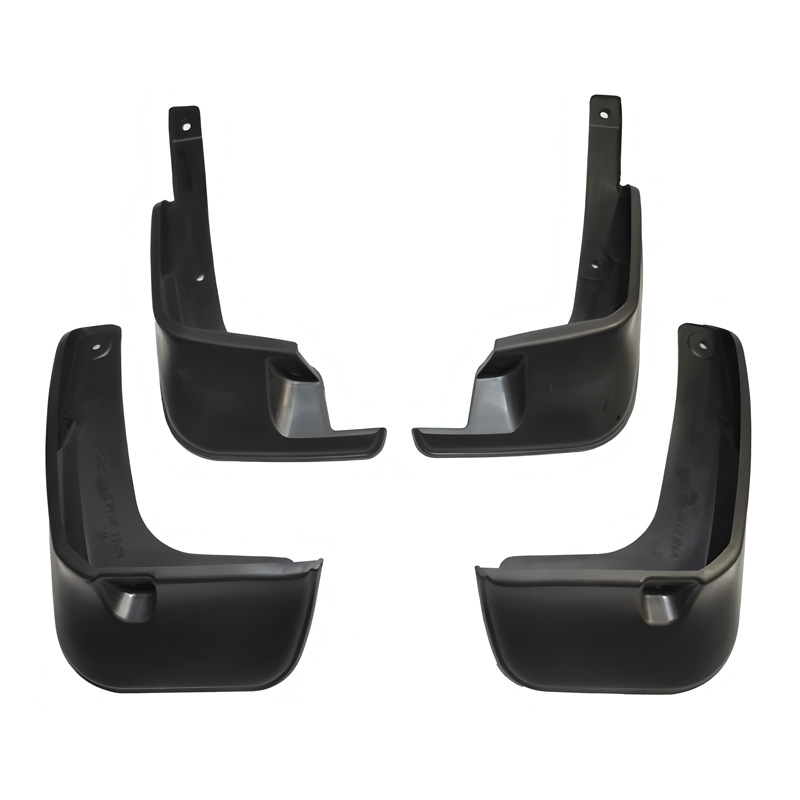 Suitable for 12-19 Models of Toyota Ractis Car Tire Mudguards, Soft Rubber Mud Flaps Upgrade Modification, No Drilling Required