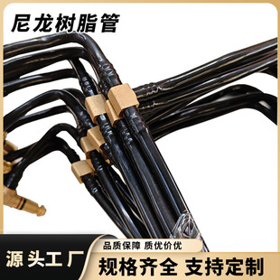 High Pressure Reinforced Nylon Resin Hose Construction Machinery Hose Steel Wire Reinforced Layer Nylon Resin Pipe