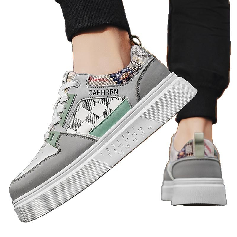 Verano nuevo estilo malla zapatos casuales zapatos blancos pequeños nicho Harajuku salvaje estudiantes zapatos de moda zapatos deportivos zapatos para hombres