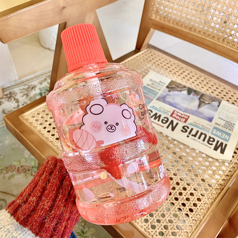 Wholesale Accessories Cute Bear Printing Large Capacity  Water Cup Nihaojewelry display picture 15