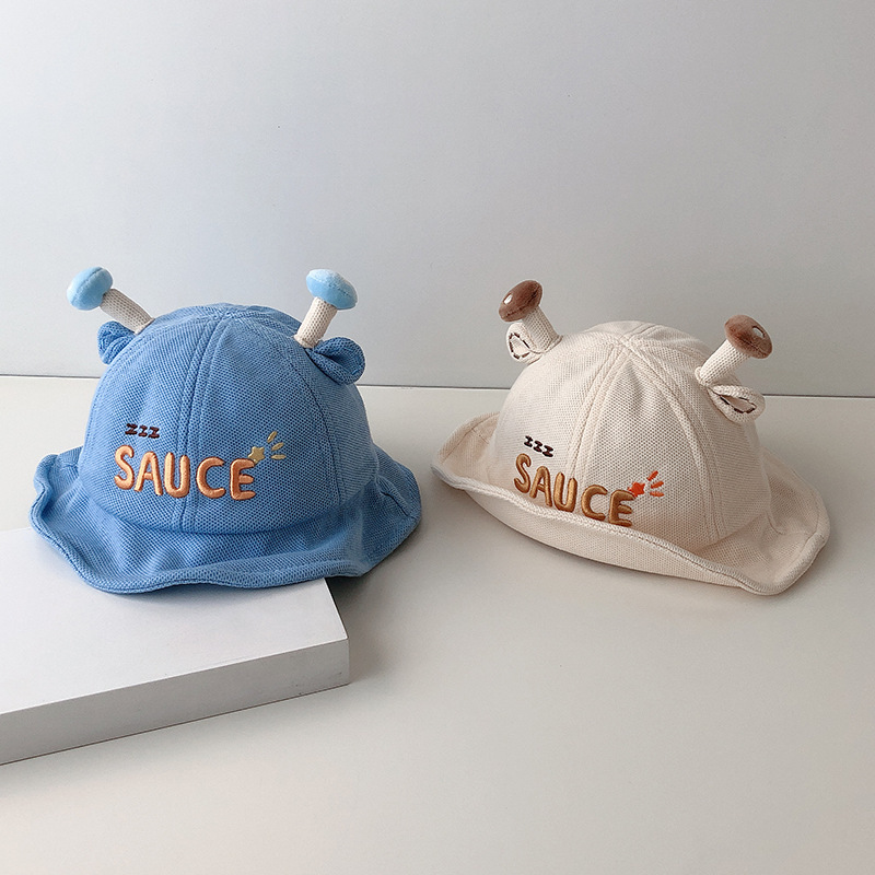 Sombreros para bebés primavera y otoño sombrero de pescador lindo super lindo sombrero para bebés para hombres y mujeres tesoro otoño invierno 2024 nuevo