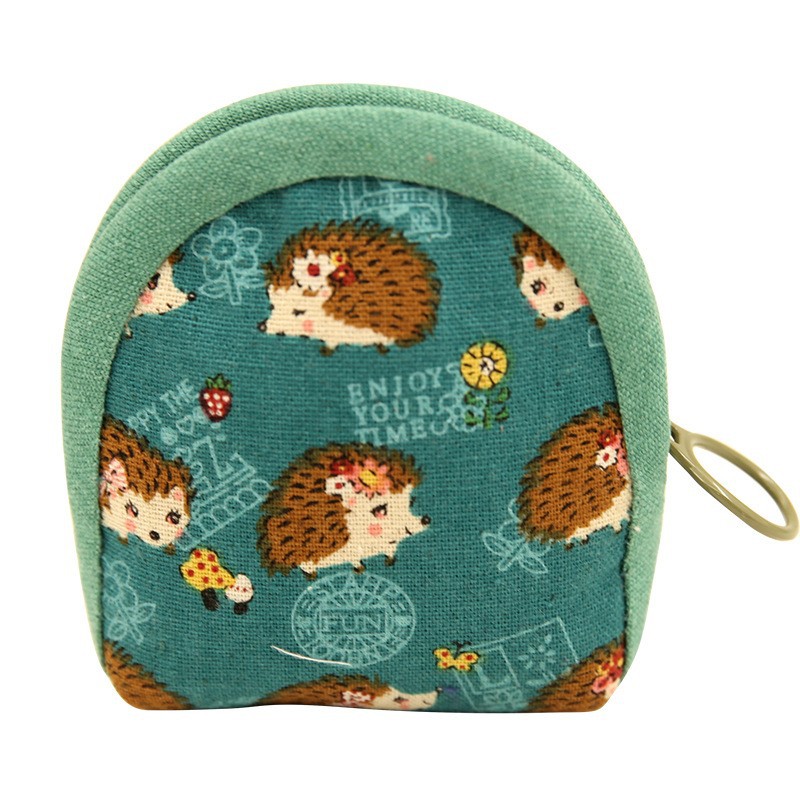 Bolsa de material de bordado bricolaje hecho a mano 8,5 boca Bolsa de Oro patchwork bolsa antigua bolsa transfronteriza inglés gato bolsa de almacenamiento