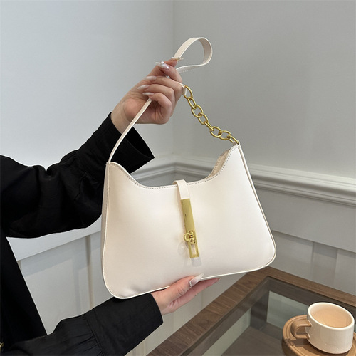 Retro Commute Texture Simple Women's Crossbody Bag 2024 Spring New Compatible Ins Crossbody Small Square Bag