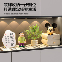 玄関ホールの装飾品、軽くて豪華な家の柔らかい装飾、ハイエンドのテレビ靴キャビネット収納ボックス、新築祝いのギフト