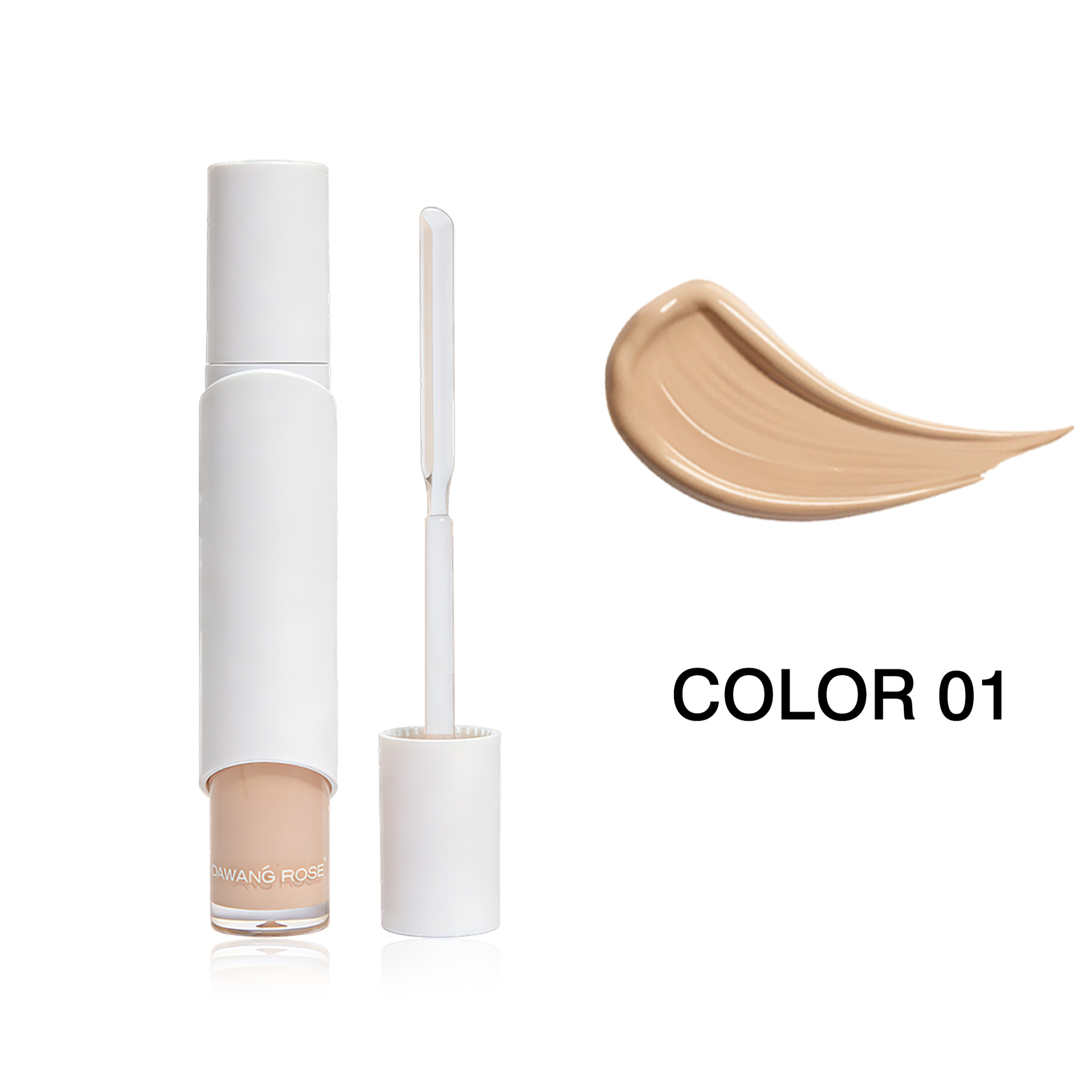Langdurige, veegvaste concealer die wallen en neuslippenplooien camoufleert en de huidtint verheldert. Make-up set_voghion.com