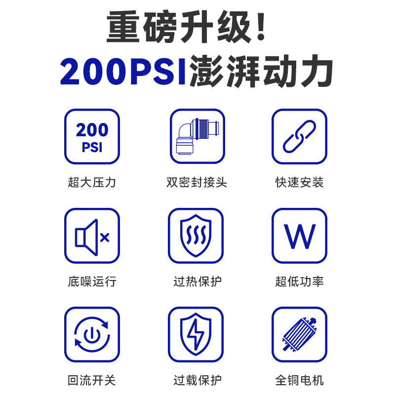 200Psi bomba de pulverización de agua de alta presión pequeña 14 kg lavado de coches presurizado cafetera Coca-Cola bomba de descarga de calefacción de suelo