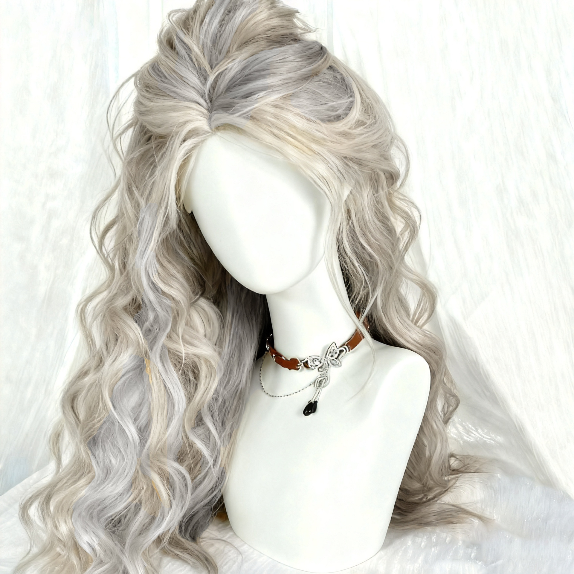 70cm water ripple [beige highlights]