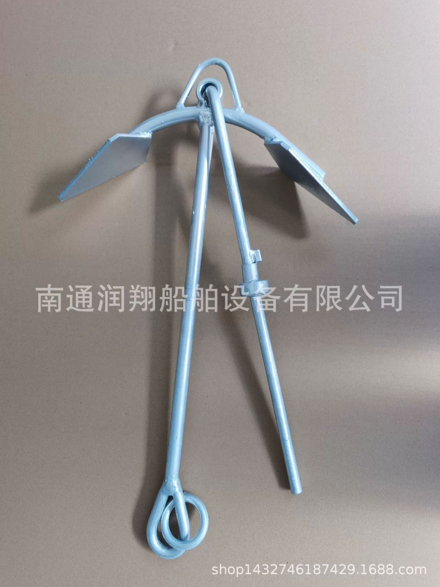 Горячий оцинкованный якорь с двумя когтями складной якорь с двумя когтями Рок-Специальный якорь Танг Рен якорь рыболовный якорь
