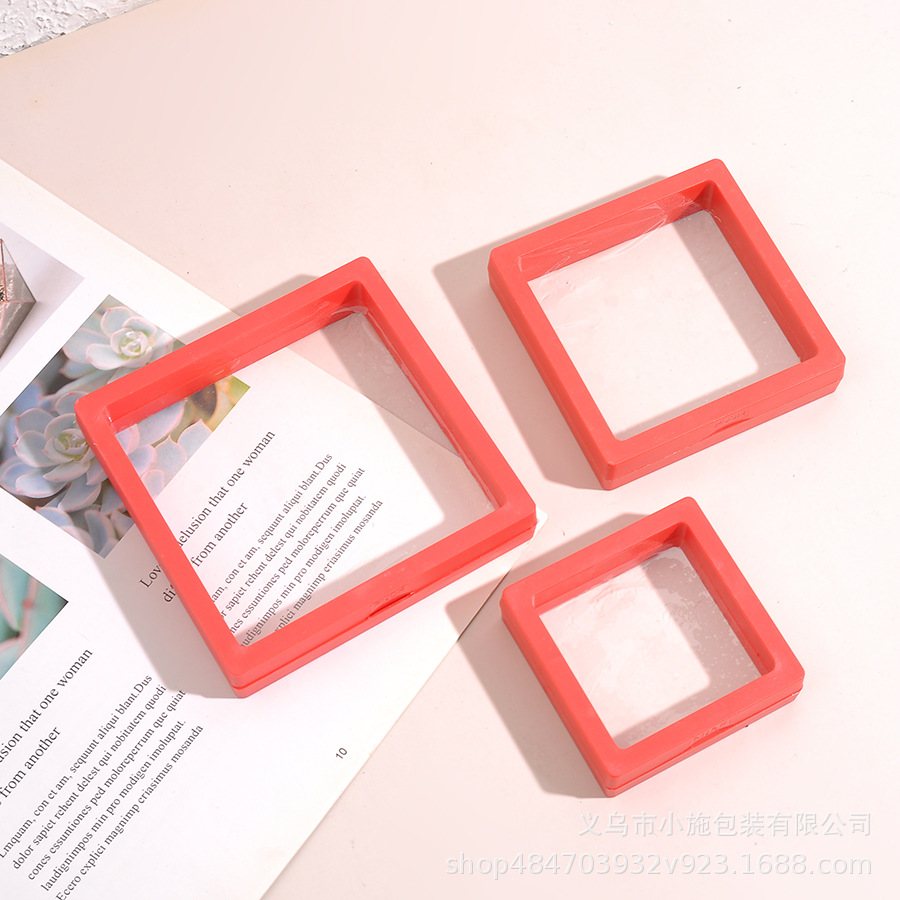 Caja de almacenamiento de joyas de pendientes de fábrica de origen Caja de suspensión de película de PE anti-oxidación Caja de embalaje de exhibición de joyas Caja de joyería de pulsera