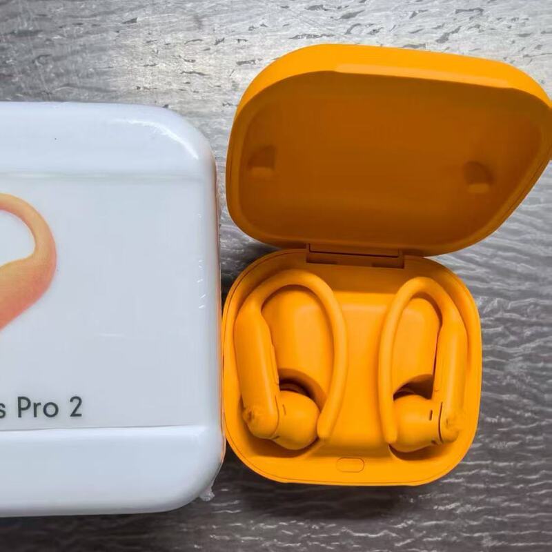 跨境新款Power Pro2无线蓝牙耳机挂耳式带B标可弹窗运动蓝牙耳机|undefined