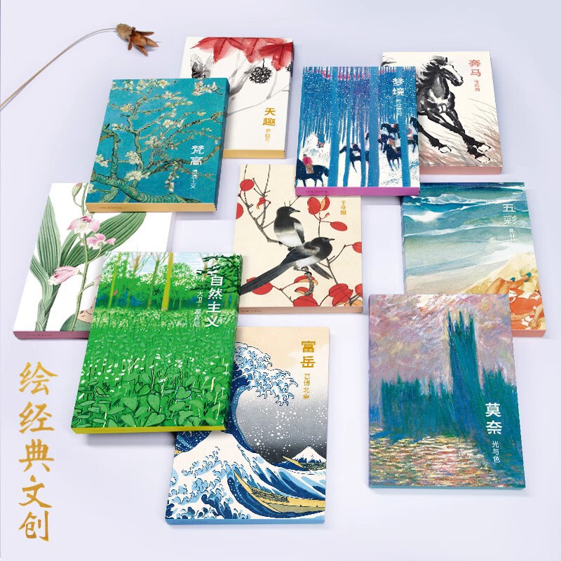 Copying Card Landscape Painting Portfolio Simple Literary Postcard Small Fresh Chinese Style European and American Style Japanese Style Card