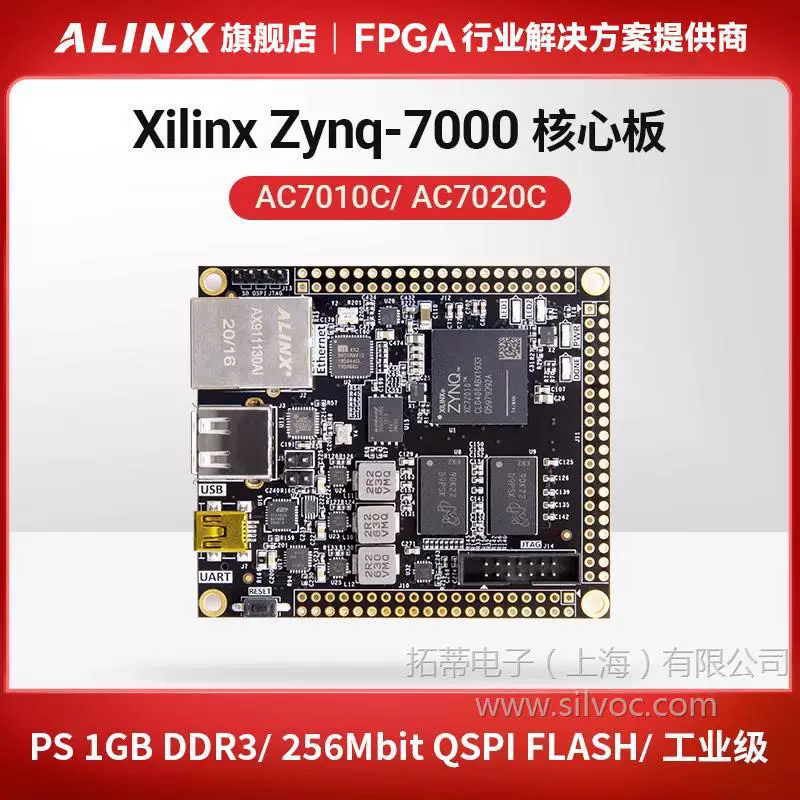 ALINX Black gold Xilinx FPGA ядро плата zynq7000 промышленная grade XC7Z010 7Z010 ARM