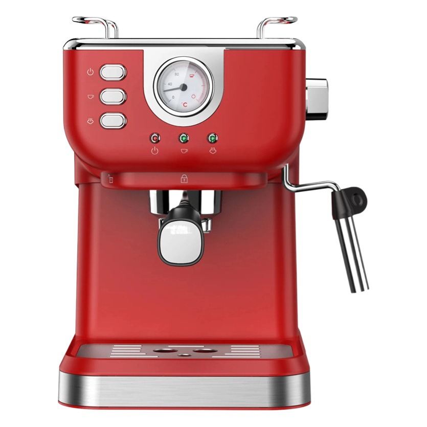 Semiautomática de alta presión de extracción de vapor concentrado de espuma de leche cafetera transfronteriza máquina de café espresso