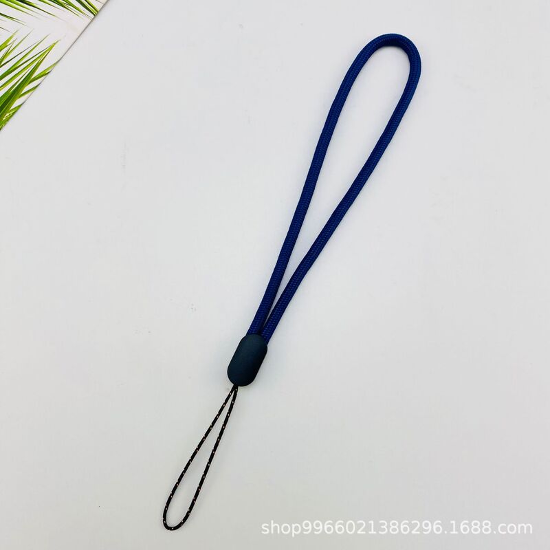 手机挂绳简约尼龙纯色长短款挂链手腕绳挂脖戴胜钥匙防丢挂件圆绳|undefined