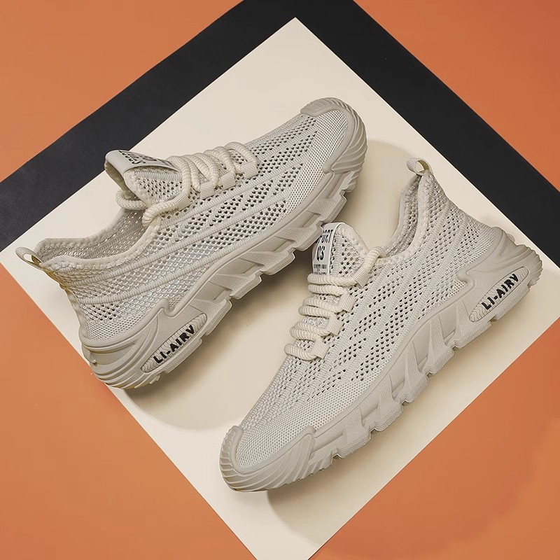 Jinjiang zapatos de hombre verano nuevos zapatos de tela de malla transpirable zapatos casuales estudiantes zapatos de moda de todo fósforo zapatos deportivos para correr