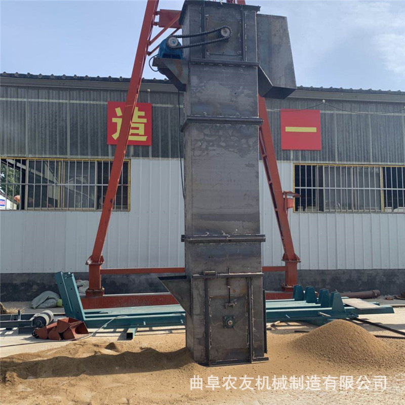 水泥沙子斗式提升机垂直上料机料斗 立式不锈钢垂直上料提升机