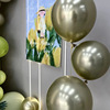 Metal balloon, decorations, 12inch, 10inch