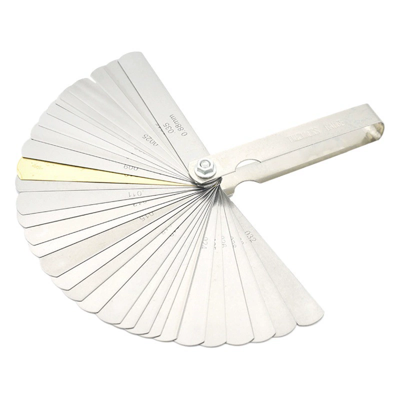 Поставка щупа заглушка из нержавеющей стали цельный датчик зазора 0,02-1,0 мм щуп для измерения толщины