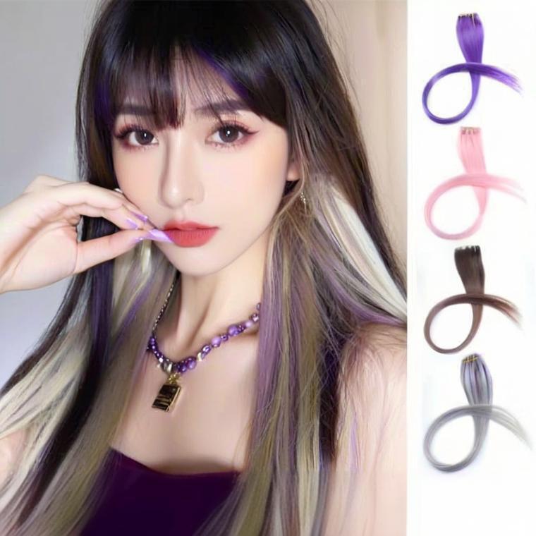 Shake shop color hair piece wig one piece live hot high temperature wire simulation ear hanging a hair piece wholesale