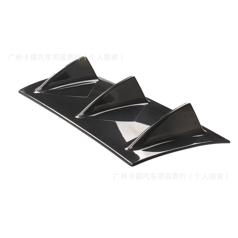 Cross-Border Hot-Selling Amazon Aliexpress Car Modification Products Rear Bumper Chassis Shark Fin Chassis Deflector