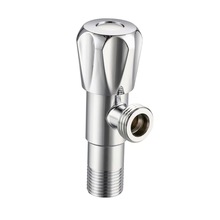 厂家批发 不锈钢钻石轮三角阀 铜芯快开 角阀壳体家用卫浴角阀