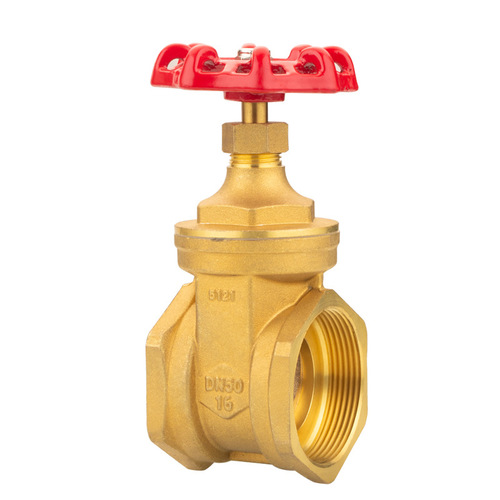 Thickened brass gate valve home use self-water supply gate valve full copper 4/6 inches 2 inches pipe water meter switch valve