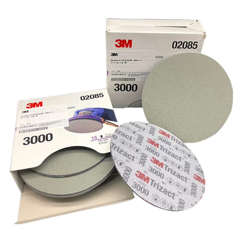 3M PN02085 Пирамида красоты шлифовальный диск P3000 6 дюймов КРАСОТА сухая шлифовальная губка наждачная бумага прецизионный шлифовальный лист