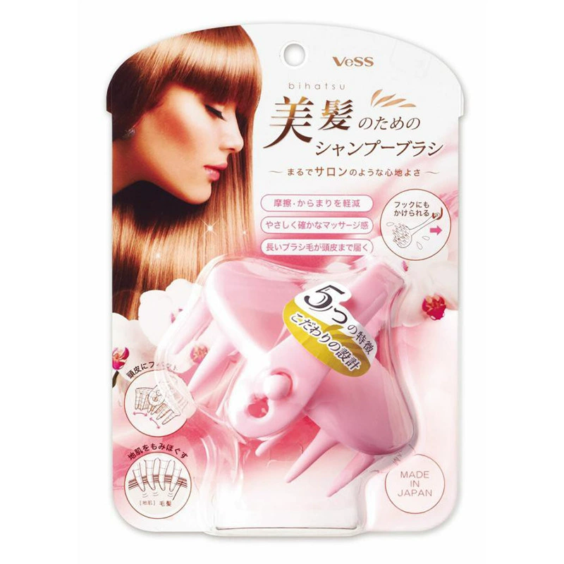 Япония импортировала силиконовую щетку для шампуня, массажную щетку для мытья волос для взрослых, щетку для головы, расческу против зуда кожи головы