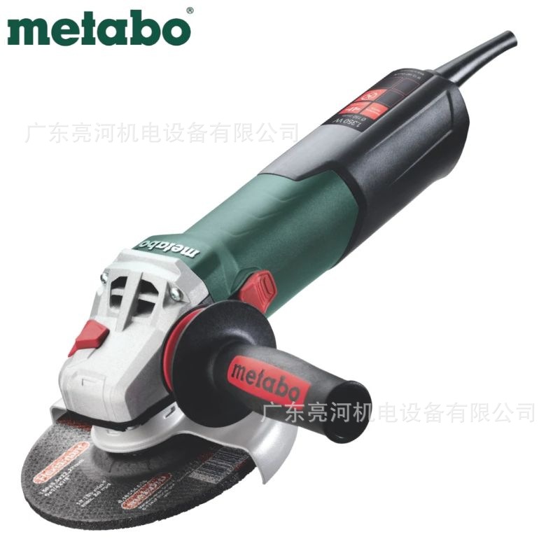 德国Metabo/麦太保 W13-125Quick 角向磨光机/手提砂轮机/125mm