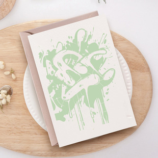 Creative Pattern Abstract Graffiti Template 6 Cross-Border Dropshipping Hot-Selling Painting Hollow Template Wall Painting Journal Decoration