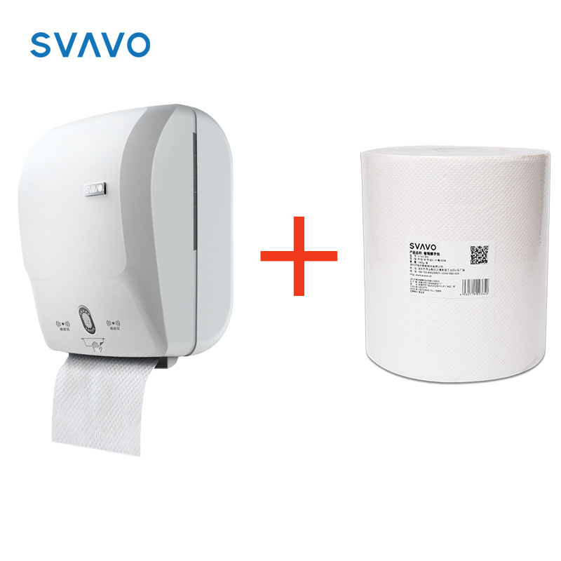 Ruiwo インテリジェントセンサーペーパータオルボックス自動ペーパーディスペンサー電気壁掛けトイレトイレットペーパーロールボックス|undefined