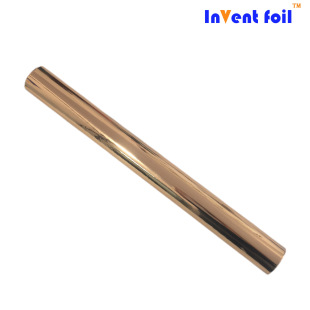 INVENT FOIL Light Bronze Stamping Film Paper Plastic Universal Hot Selling Aluminum Stamping Paper Wholesale