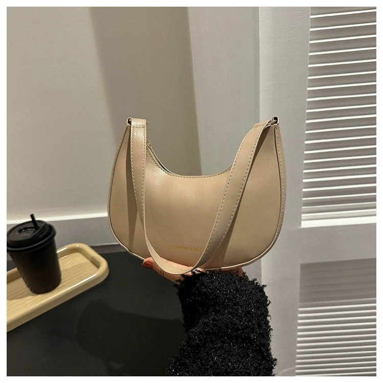 Handheld one-shoulder bag, small spring–summer compact design, 14×3.7×11.3 cm