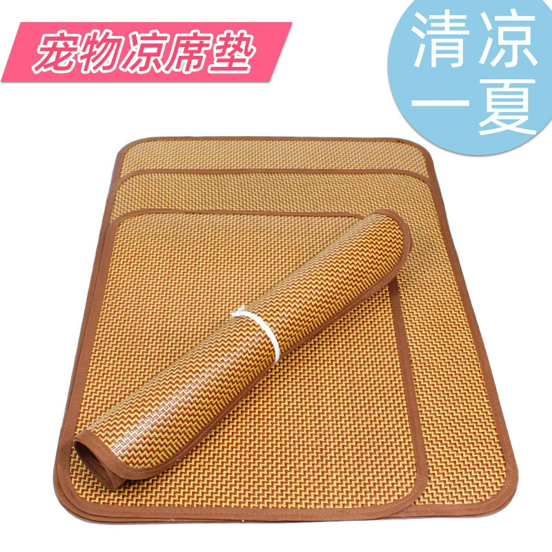 Цельный специальный коврик для домашних животных, дропшиппинг, коврик для льда, коврик для будки, коврик для кондиционирования воздуха для кошек, летний коврик для предотвращения теплового удара, охлаждение льда