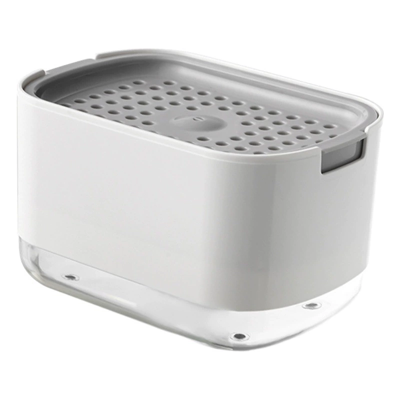 Нажатие мыльная жидкая коробка для кухонного мыла прижимная коробка ручной вытекатель губка прижимная мыльная жидкость для трансграничного эксклюзивный