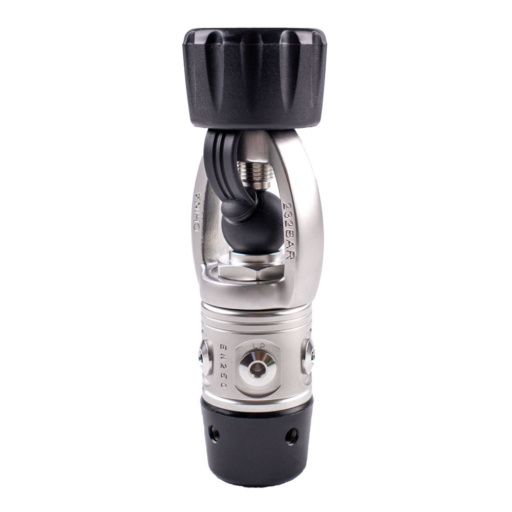 Regulador DE BUCEO HOTDIVE S1 traje de entrenamiento válvula reductora de presión de cabeza de primer nivel regulador de respiración de segundo nivel medidor de una sola articulación