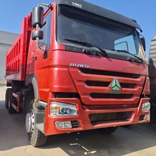出口豪沃6x4前四后八轮翻斗车后翻自卸车8*4十二轮工程自卸车