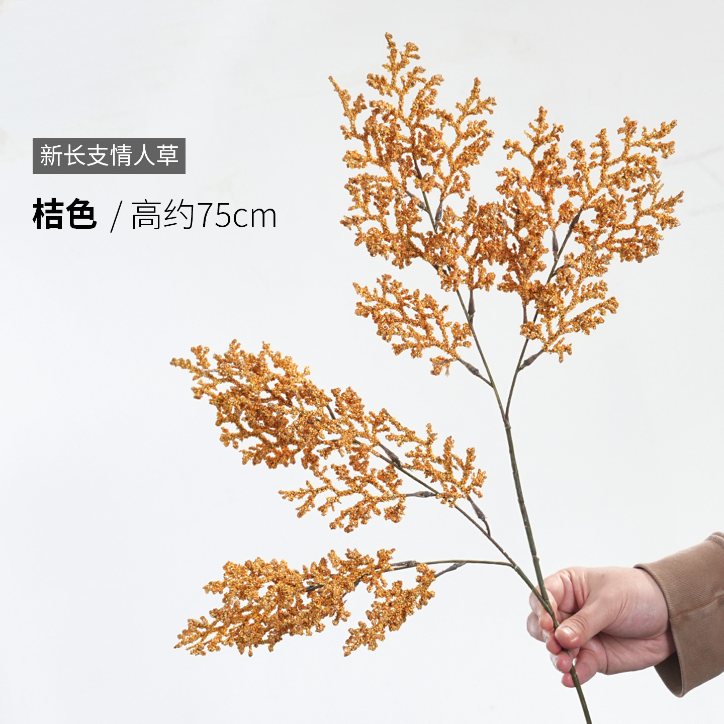 주황색
