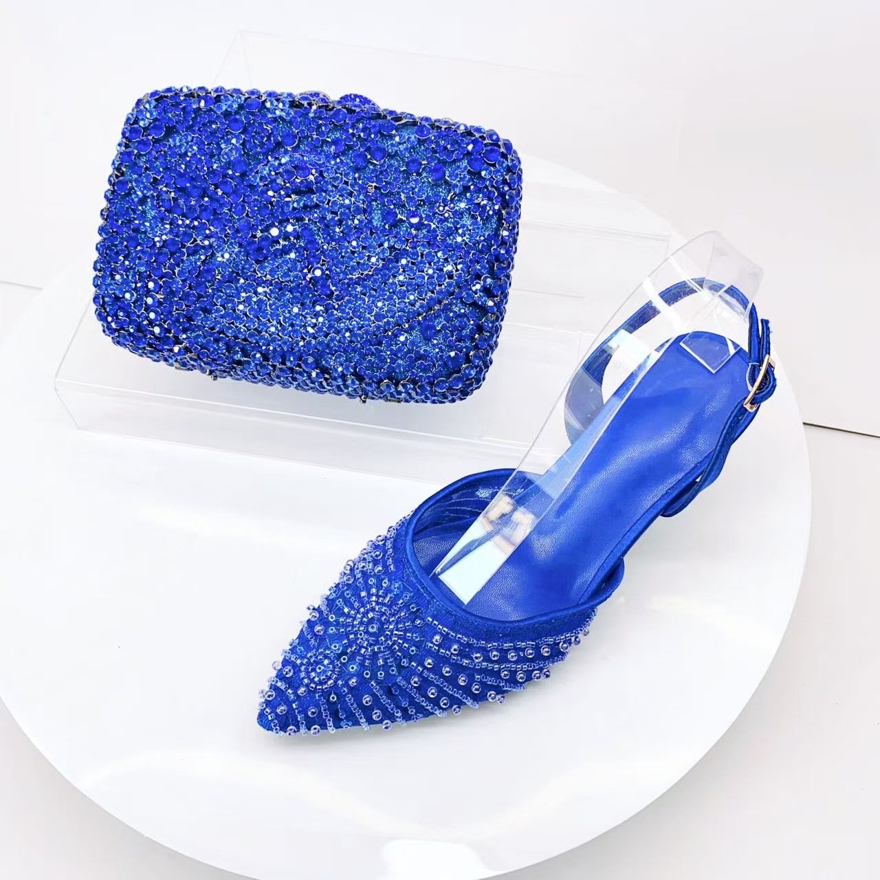 Designer Summer Stiletto Sandals Women's Ethereal Lace Pointed Toe Shoes With Rhinestones Italian Style For Weddings_voghion.com