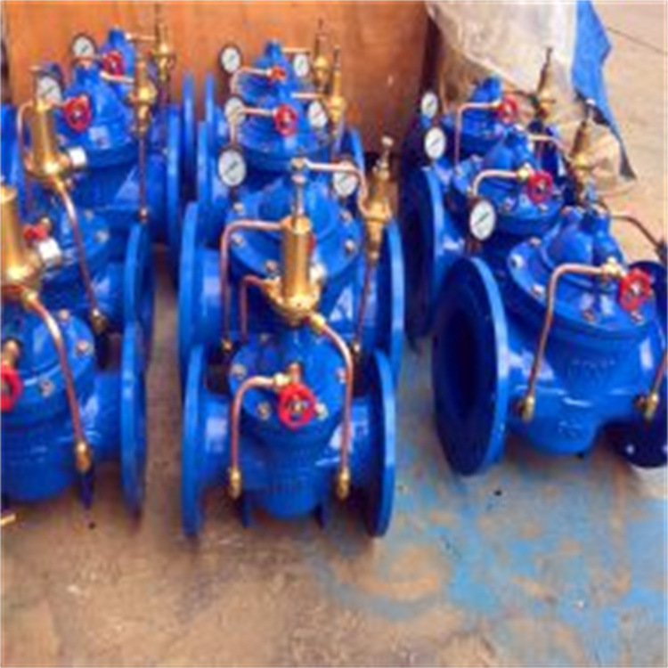 法兰单向持压泄压阀消防管道500X-16C DN400单向泄压阀