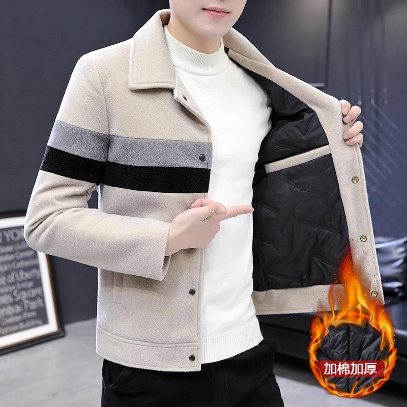 2022 new pattern winter man overcoat Korean Edition Trend have cash less than that is registered in the accounts Windbreaker With cotton Jacket Fur coat