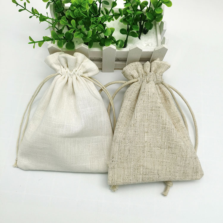 帆布袋印刷直销棉布袋麻布袋 束口袋礼品包装饰品文玩大容量印刷