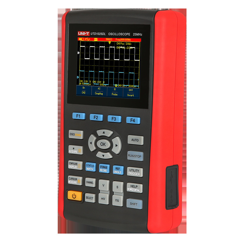 �����£�UNI-T��UTD1025CL �ֳ�ʽ���ִ洢ʾ���� 25MHz