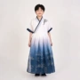 生产男童小单印花汉服