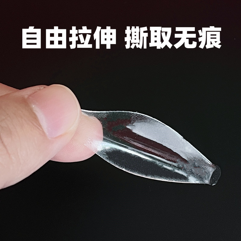 Transparent acrylic glue for birthday balloon decoration, fixed glue, Spring Festival couplets with Fu character, invisible and removable double-sided adhesive