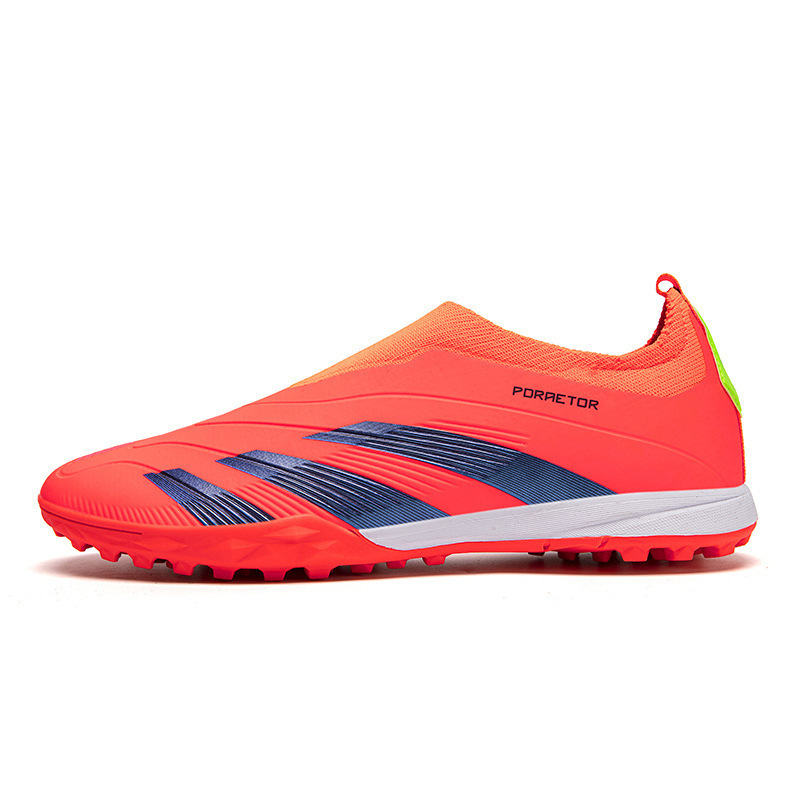 Zapatos de Fútbol de Caña Baja de Caucho y KPU Transpirables para Césped Natural y Artificial