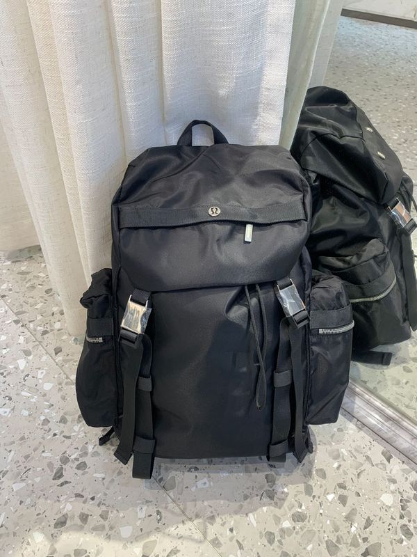 lululemon包包wunderlust 25L盖帽双肩背包书包运动大容量旅行包|undefined