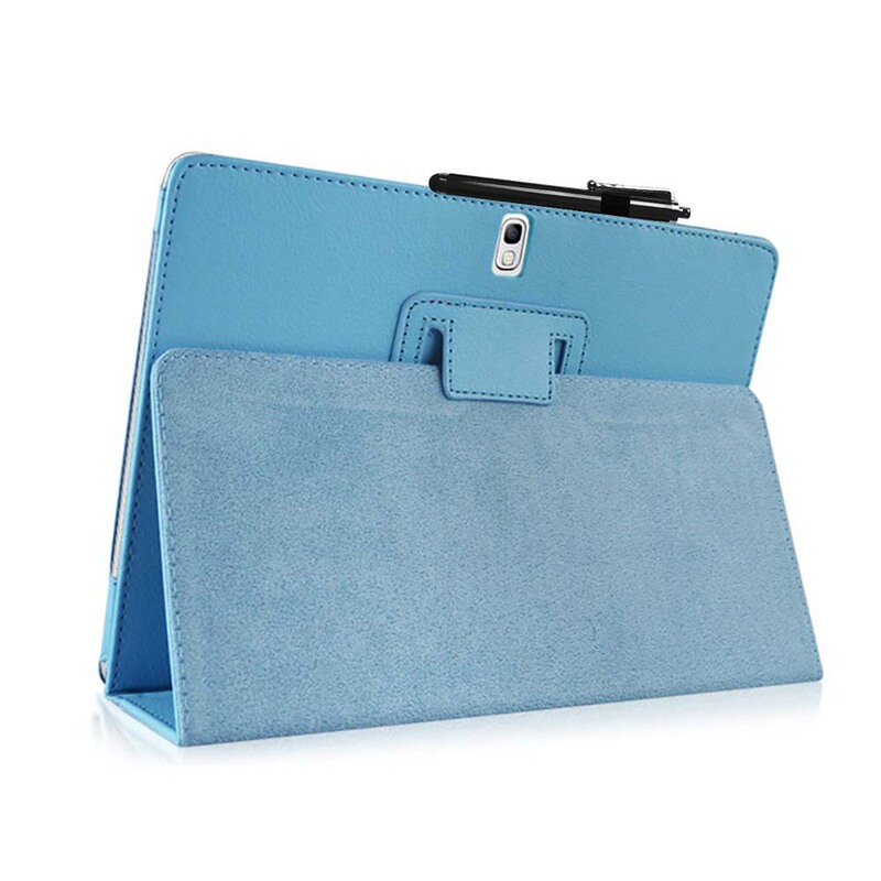 Ready Stock Suitable for Samsung Tab S 10.5 Tablet Leather Case Tabs Sm-T800 T805C Protective Case Cover
